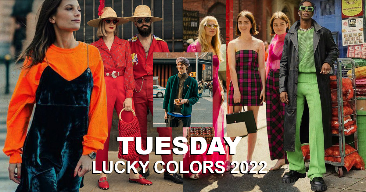 LUCKY COLORS 2022 เสื้อสีมงคล สำหรับ ‘คนเกิดวันอังคาร’